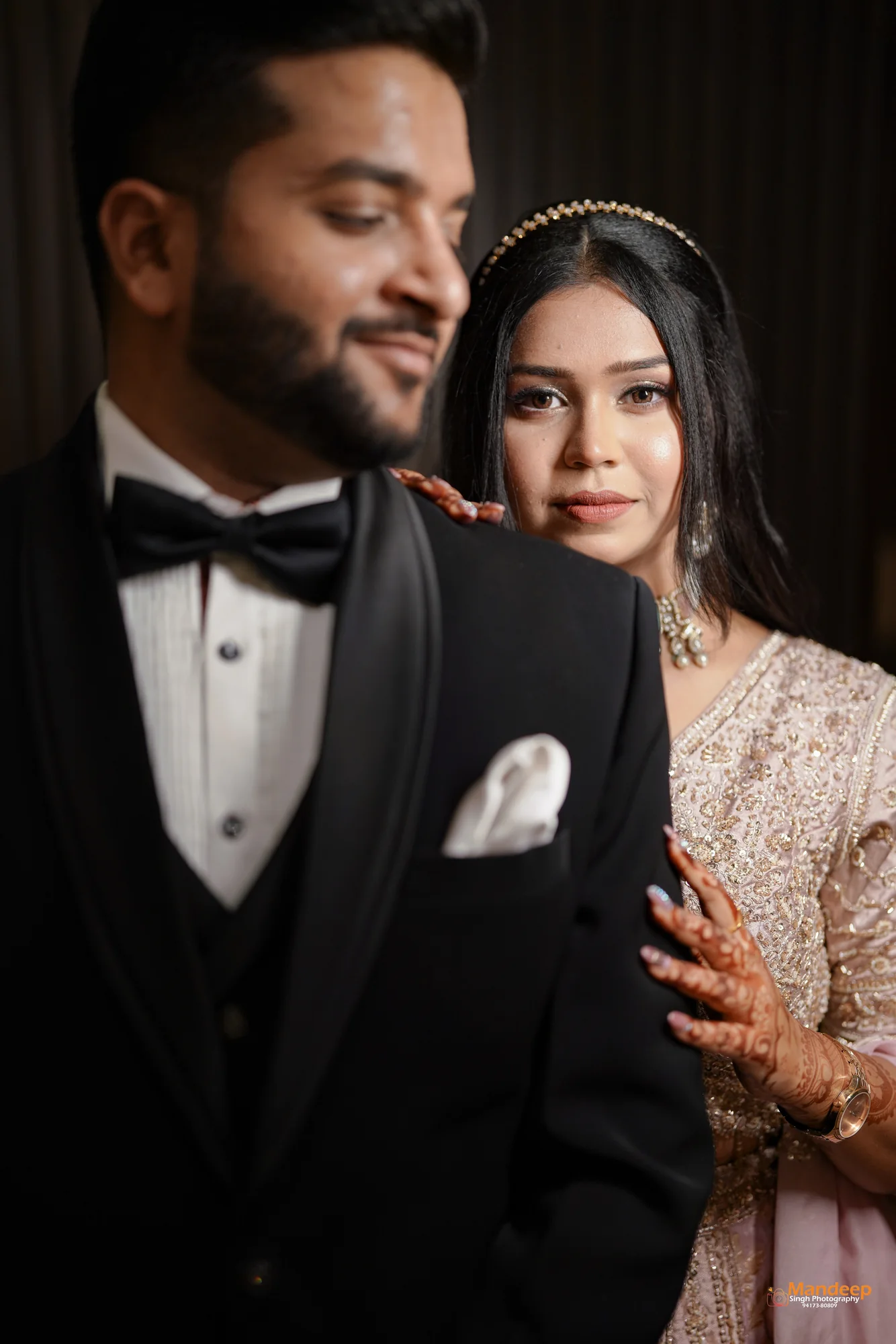 An intimate portrait of Tanya and Vyom